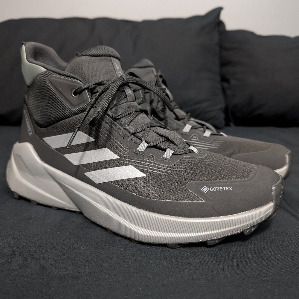 Adidas Terrex Trailmaker 2.0 Mid Gore-Tex - Size 11.5 - NWOT - Black Grey
